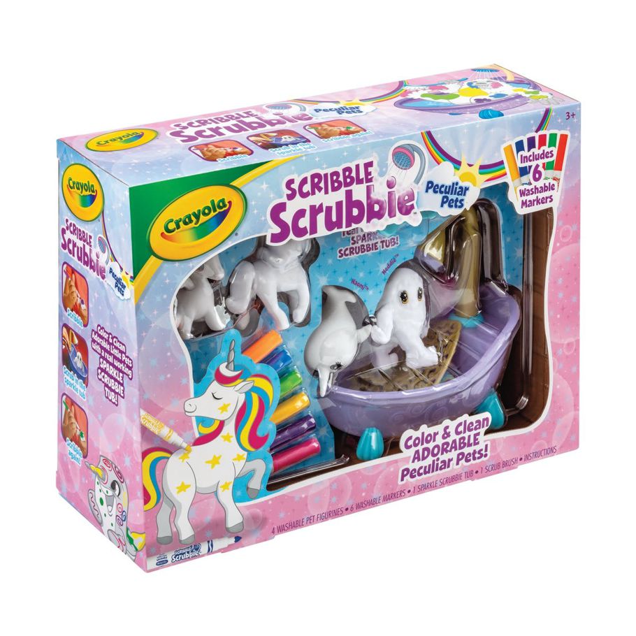 Crayola Scribble Scrubbie Peculiar Pets Sanctuary Kit