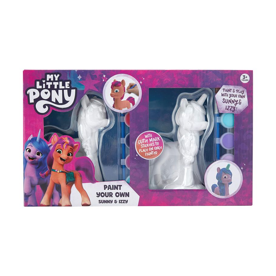 My Little Pony Paint Your Own Sunny and Izzy Kit