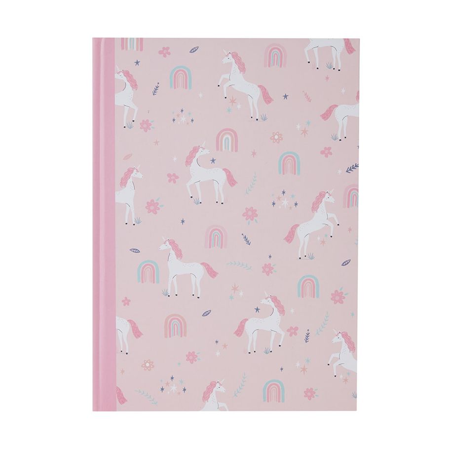A4 Hard Cover Book - Unicorn