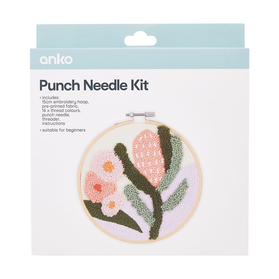 Punch Needle Kit - Protea