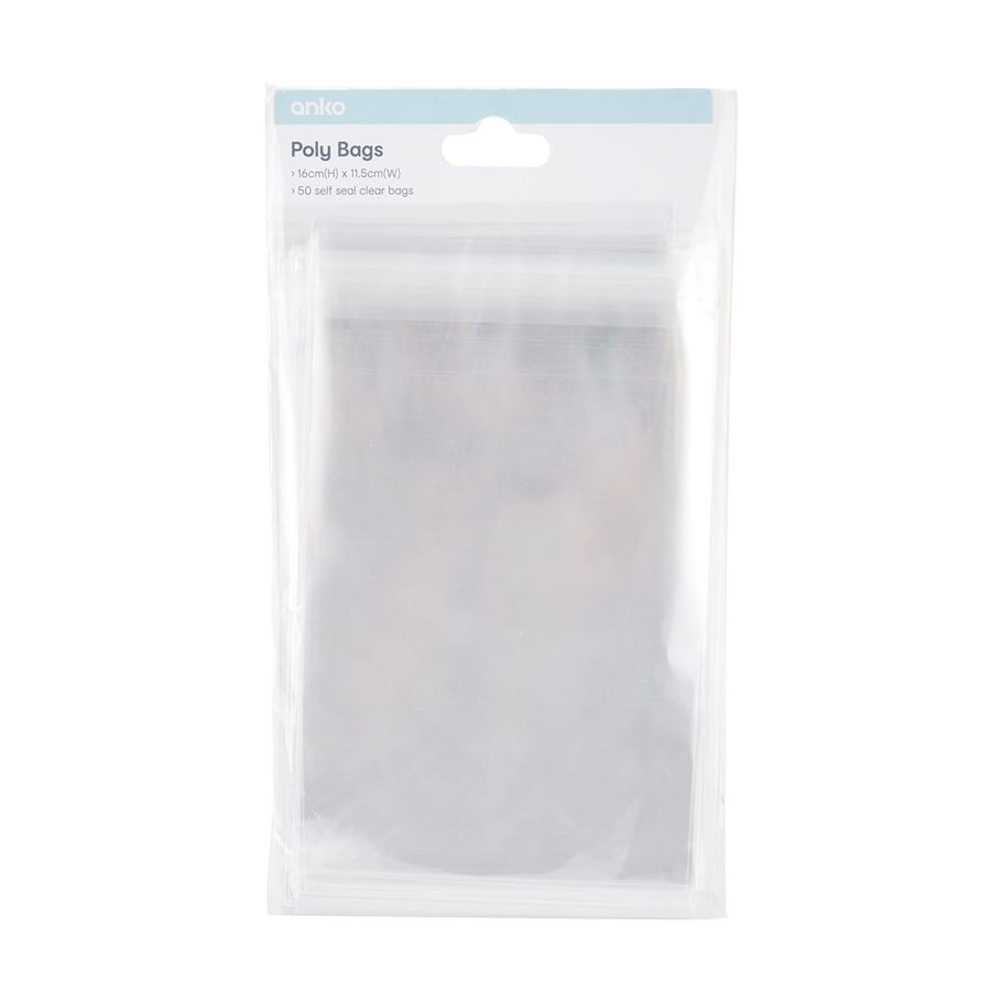 50 Pack DIY Polybags