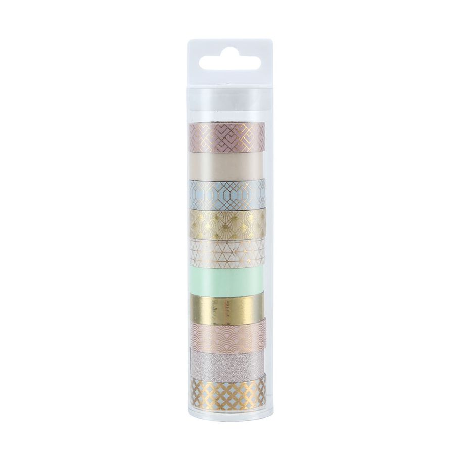 10 Pack Washi Tape - Timeless