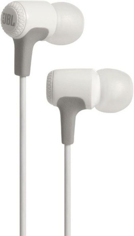 JBL E15 Wired Headset (White, In the Ear) Wired Headset  (WHITE, In the Ear)