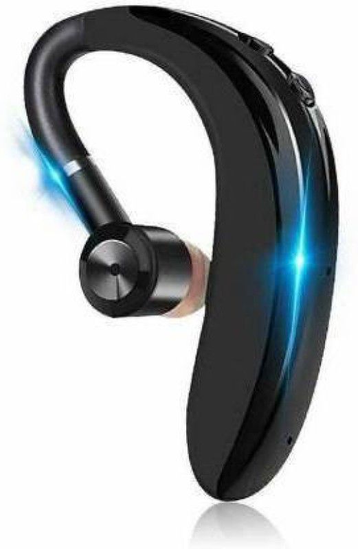 New Design S109 Single ear wireless premium look Bluetooth Headset  (Black, True Wireless)
