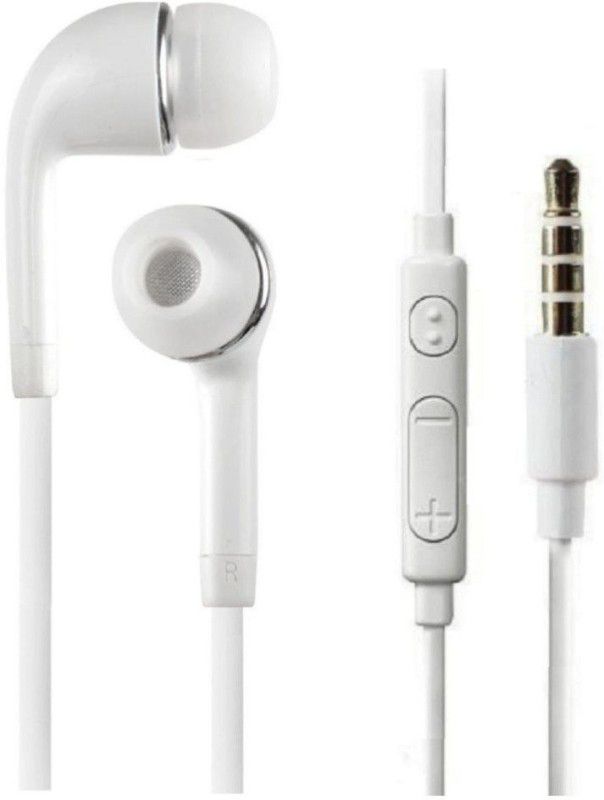 Yora YR-02 Wired Headset with Mic (White, In the Ear) Wired Headset  (White, In the Ear)