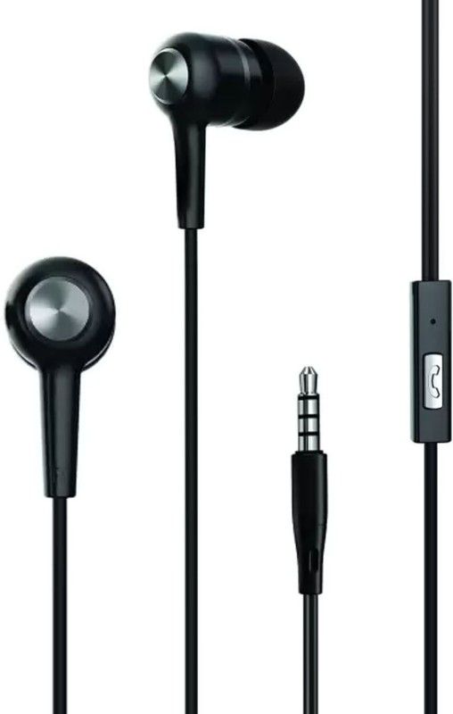 Helo Kuki ZE31 For Red_ml Note 11 Pro/11 Pro Plus/11T/Note 11/10s/11s With Warranty Wired Headset  (Black, In the Ear)