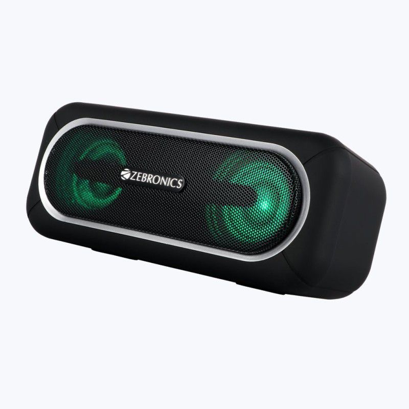 ZEBRONICS Zeb Delight 20 10 W Bluetooth Speaker  (Black, Stereo Channel)