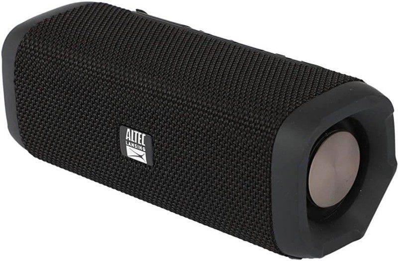 ALTEC LANSING AL-2010 Bookshelf Style Portable Bluetooth Speaker Support with USB/SD/AUX & FM 20 W Bluetooth Speaker  (Black, Mono Channel)