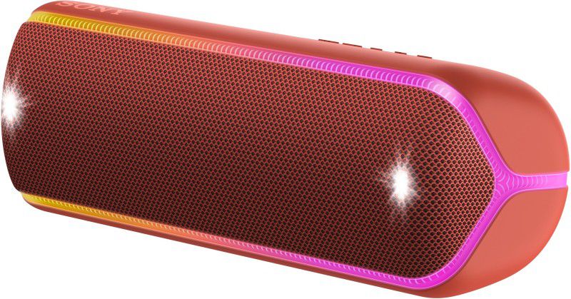 SONY SRS-XB32 Bluetooth Speaker  (Red, Stereo Channel)