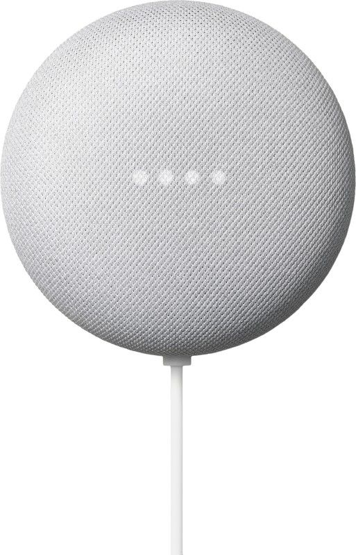 Google Nest Mini (2nd Gen) with Google Assistant Smart Speaker  (Chalk)