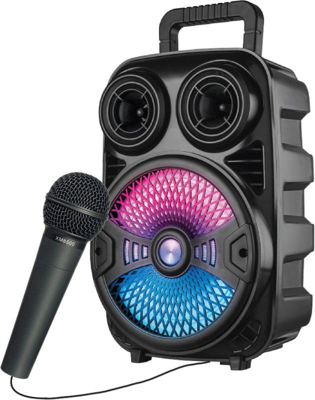 I Kall Ik5100 10 W Bluetooth Party Speaker  (Black, Stereo Channel)