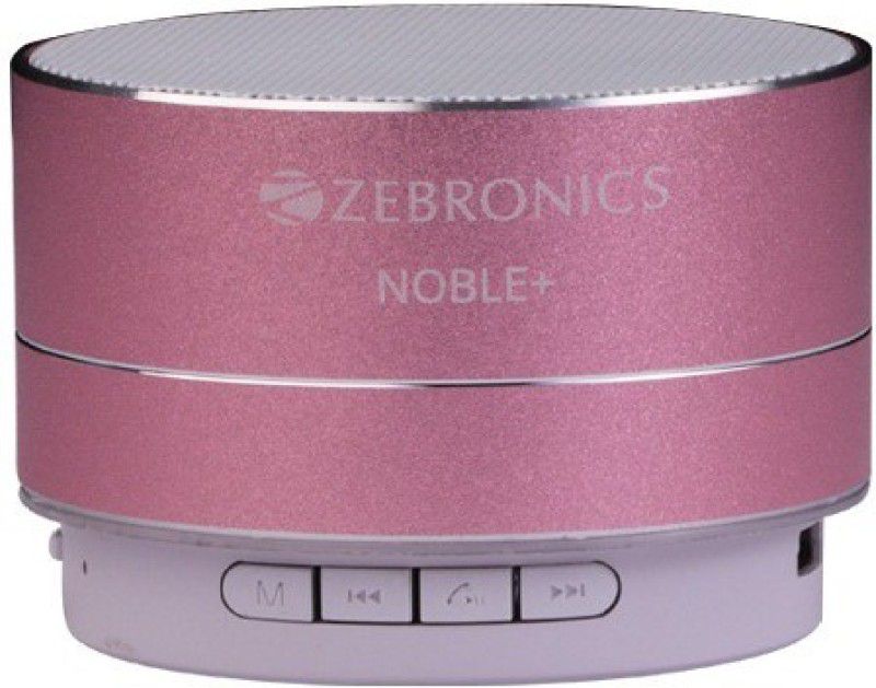 ZEBRONICS Noble Plus Bluetooth Speaker  (ROSE GOLD, Stereo Channel)