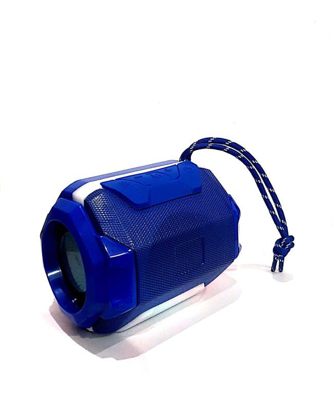 Clubics A005 Wireless Bluetooth Speaker with Full Bass 5 W Bluetooth Speaker  (Blue, Stereo Channel)