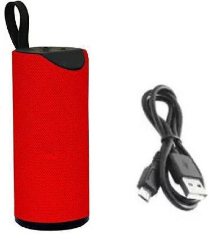ATARC tg113 Portable Bluetooth Speaker 5 W Bluetooth Speaker RDR7 10 W Bluetooth Speaker  (Red, Stereo Channel)