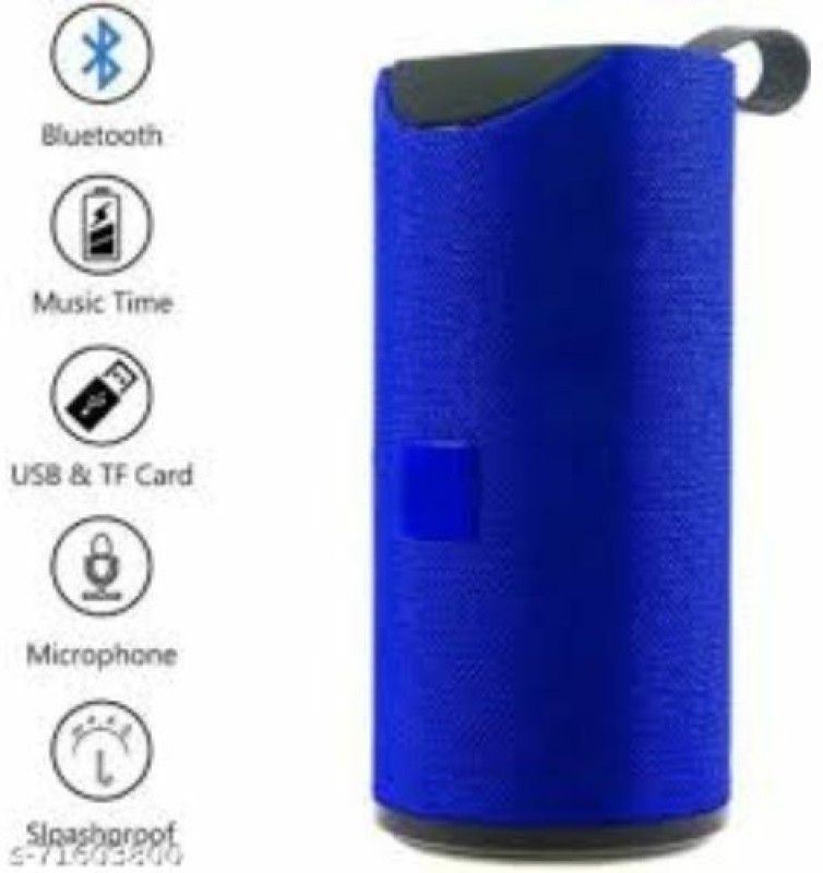 Syara ZJF_447O_TG113 Bluetooth Speaker compatiable With all smartphones|devices 48 W Bluetooth Speaker  (Blue, 2.1 Channel)