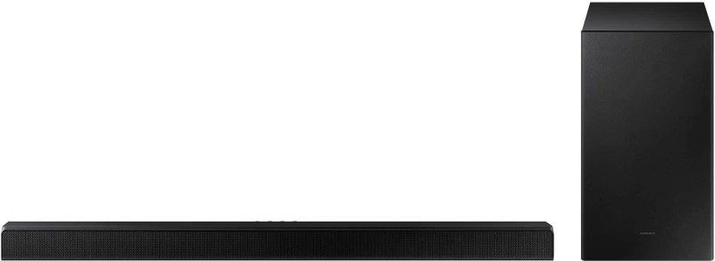 SAMSUNG HW-A550/XL 410 W Bluetooth Soundbar  (Black, 2.1 Channel)