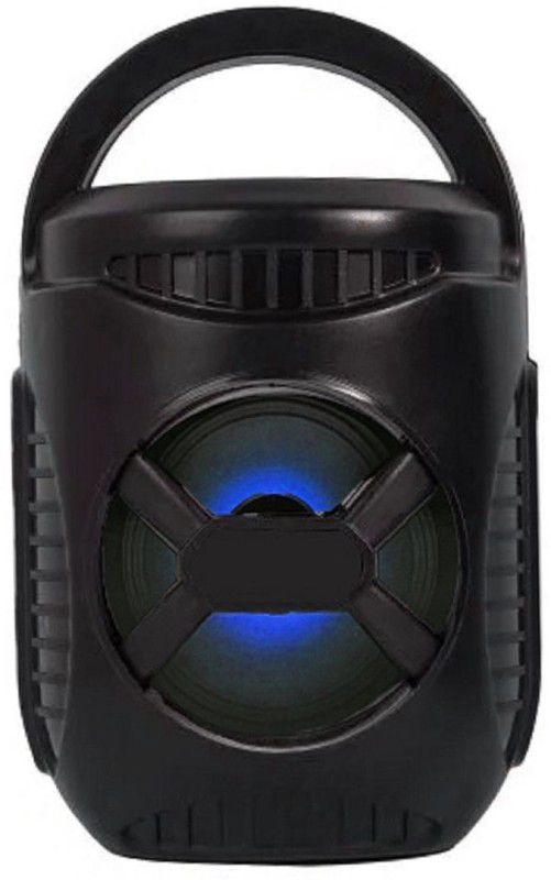Worricow LOW PRICE SP-106 Thunder Beat Sound Splash proof Changing Light Home theatre 10 W Bluetooth Speaker  (Black, Stereo Channel)