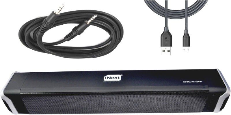 Inext PORTABLE IN-525 BT SUPER BASS CENTER 25 W Bluetooth Speaker  (Black, 2.1 Channel)