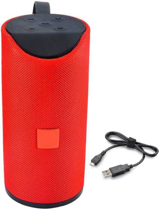 high waves TG113 BT 15 W Bluetooth Soundbar (Red) 0.4 W Bluetooth Speaker  (Red, 4.1 Channel)