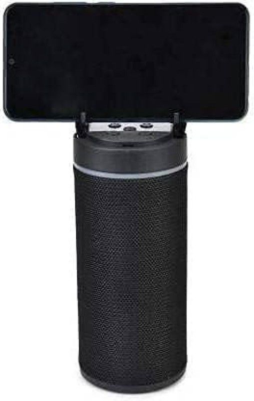 Raangbaaj Bluetooth Speakers with Mobile Holder, USB, Memory Card 5 W Bluetooth Speaker  (Black, 2.0 Channel)