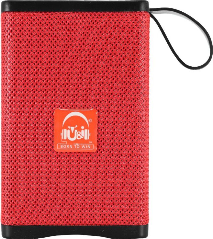 U&i Pass Series UiBS 5157 With Multi Function 8 W Bluetooth Speaker  (Red, Stereo Channel)