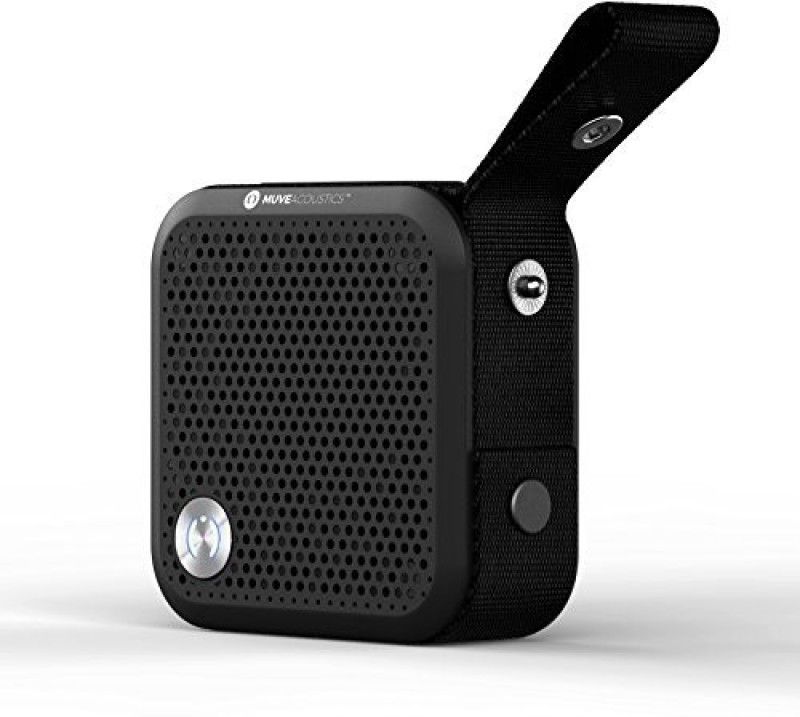 MuveAcoustics A-Plus Portable Wireless Bluetooth Speaker (Steel Black) 4.1 W Bluetooth Speaker  (Steel Black, Mono Channel)