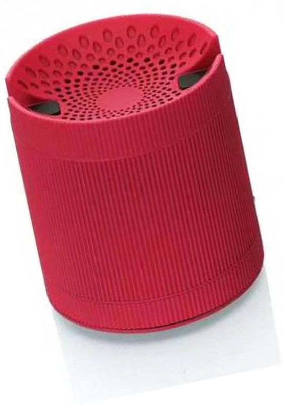 ZOYASLIX Bluetooth Speaker 3 W Bluetooth Speaker  (Red, Stereo Channel)