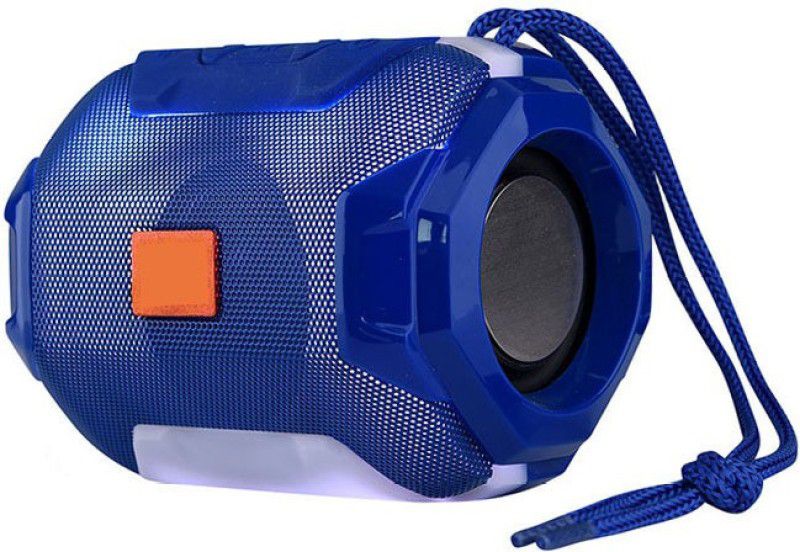 YODNSO Audio deep bass Portable Rechargeable Flashing LED Light Wireless Audio Bluetooth Speaker 10 W Bluetooth Speaker  (Blue, Stereo Channel)