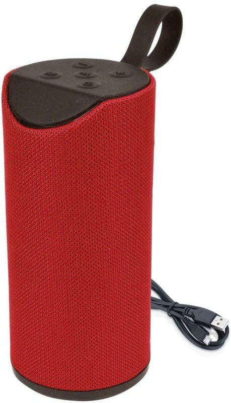 Worricow Power boost high sound blast with ultra 3d bass New arrival tg113 waterproof/splashproof mini dynamite thunder sound Wireless Bluetooth Speaker 10 W Bluetooth Speaker  (Red, Stereo Channel)