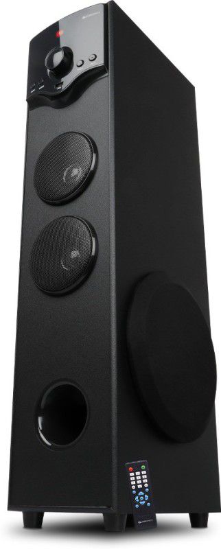 ZEBRONICS Zeb-BT460RUF 50 W Bluetooth Tower Speaker  (Black, Mono Channel)