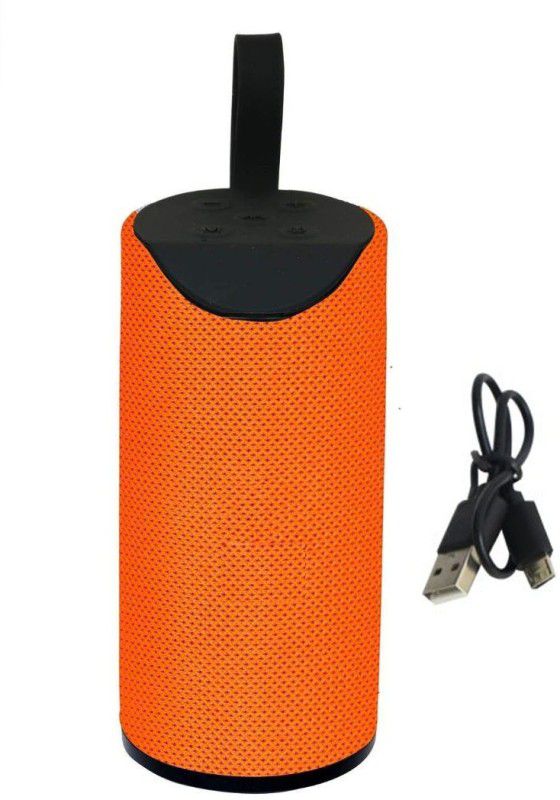 Blue Birds High Quality Wireless Bluetooth Speaker SplashProof 5 W Bluetooth Speaker  (Orange, Stereo Channel)