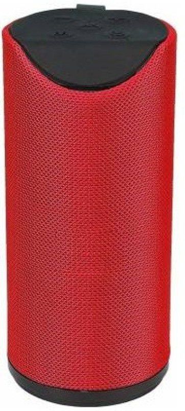 Crystal Digital TG-113 Wireless Bluetooth Speaker Red 5 W Bluetooth Speaker  (Red, Stereo Channel)