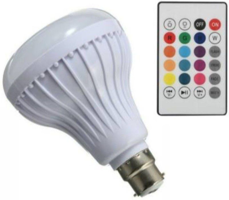 Gentle e kart Smart color changing Bluetooth speaker LED Bulb Smart Bulb 12 W Bluetooth Speaker  (White, 4.2 Channel)