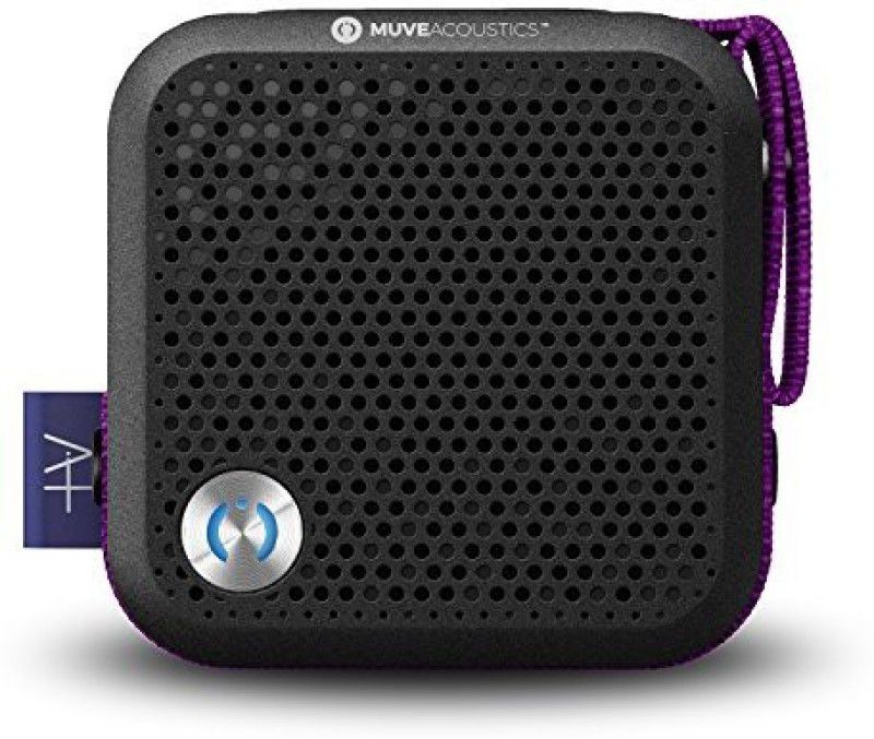 MuveAcoustics A-Plus Portable Wireless Bluetooth Speaker (Royal Purple) 4.1 W Bluetooth Speaker  (Royal Purple, Mono Channel)