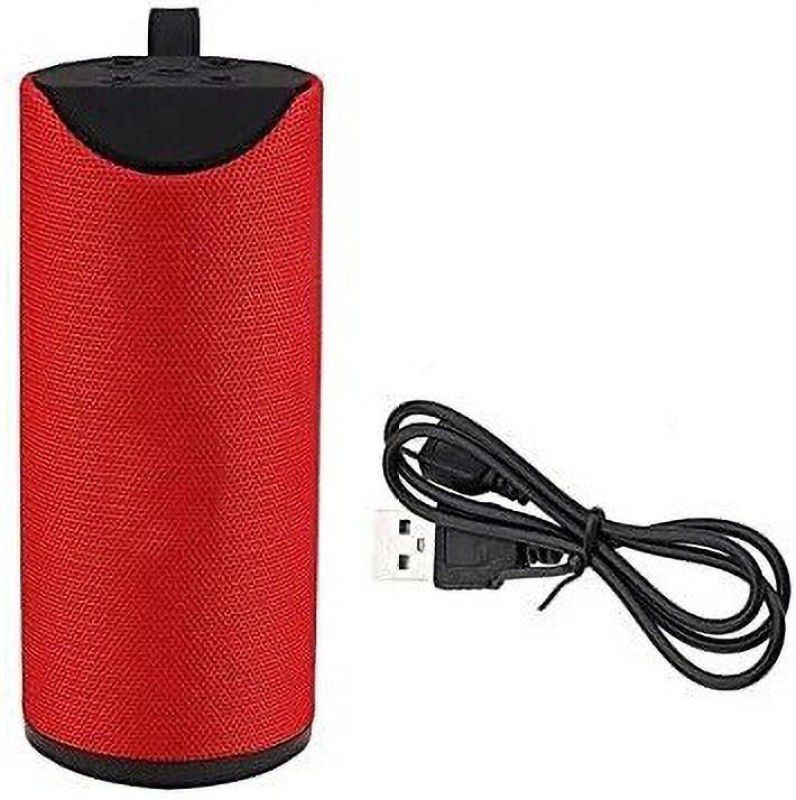 MJDCNC Super Bass Portable Wireless Bluetooth Speaker  300 W Bluetooth Speaker  (Red, Stereo Channel)