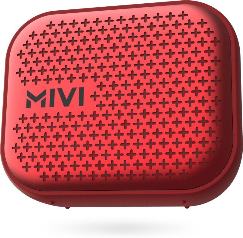 Mivi Roam2 5 W Bluetooth Speaker  (Red, Mono Channel)