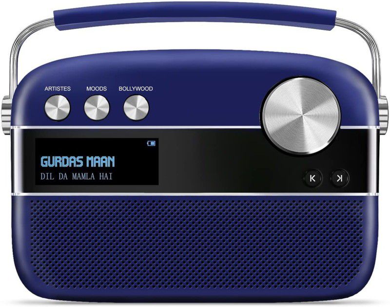 SAREGAMA Carvaan Premium Punjabi 10 W Bluetooth Home Audio Speaker  (Royal Blue, 2.0 Channel)