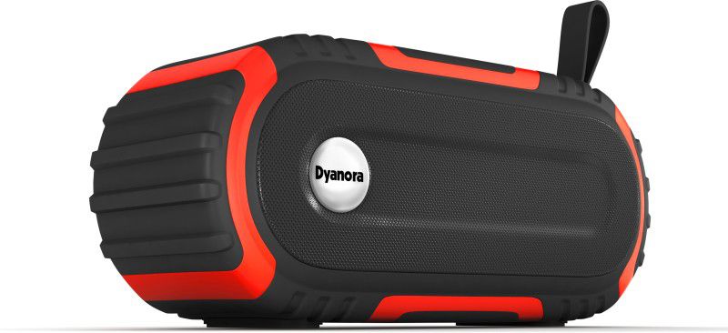 Dyanora Thunder DY-BT10-01 10 W Bluetooth Speaker  (Black Red, Stereo Channel)