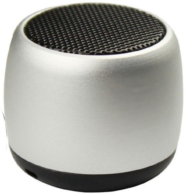 RENTOOR NEW ARRIVAL Mini Boost 2 Portable Wireless Thumping bass Sound Built-in Mic 10 W Bluetooth Speaker  (Silver, Stereo Channel)