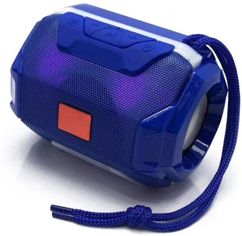 Chaebol Wireless Bluetooth Speaker with TF Card 10 W Bluetooth Speaker  (Blue, 5 Way Speaker Channel)