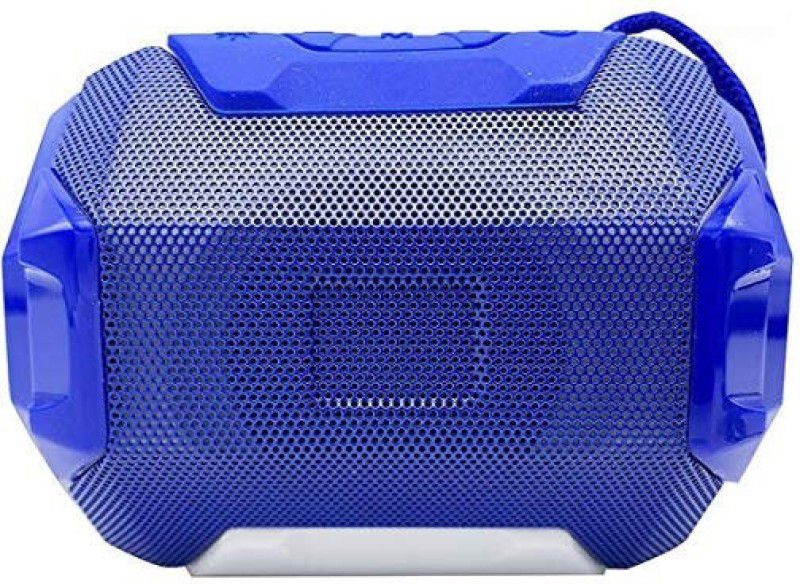 YODNSO Quality Sound Quality & Extra Bass and Color Changing LED light Splashproof in Built TF,Aux,FM, Compatible with All Android and iOS Devices 10 W Bluetooth Speaker  (Blue, Stereo Channel)