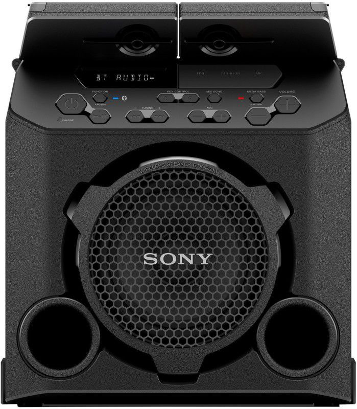 SONY GTK-PG10 With Built-In Battery Bluetooth Party Speaker  (Black, 2.0 Channel)