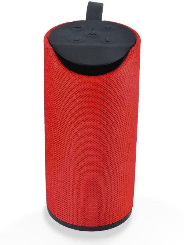 BAGATELLE TOP TREND TG 113 Splash-Proof 3D Sound with High Bass 6HR playtime 10 W 10 W Bluetooth Speaker  (Red, Stereo Channel)