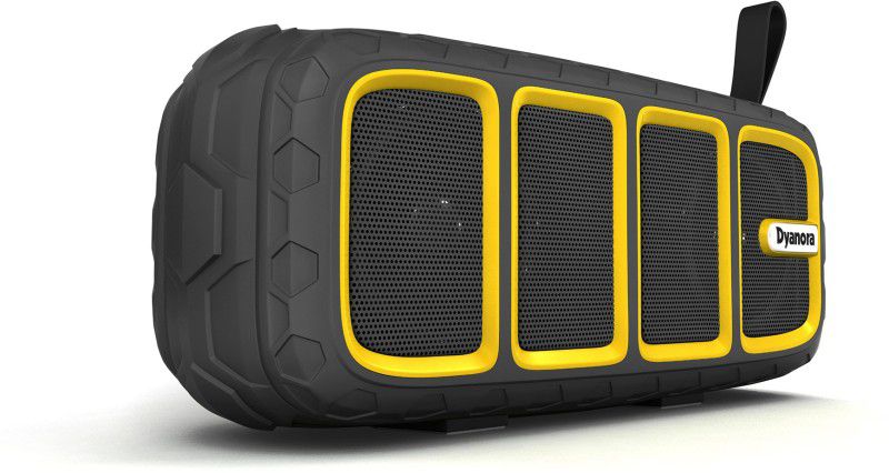 Dyanora Thunder DY-BT16-01 6 W Bluetooth Speaker  (Black Yellow, Stereo Channel)