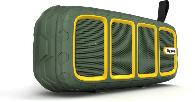 Dyanora Thunder DY-BT6-01 6 W Bluetooth Speaker  (Green, Stereo Channel)