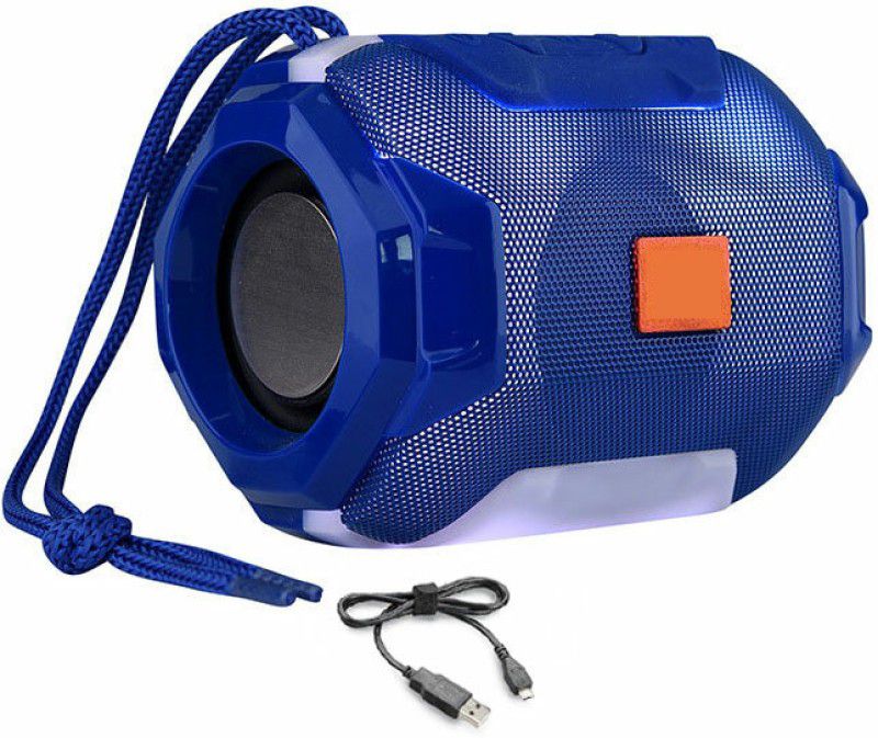 Techobucks BEST A005 Stereo Audio deep bass Portable Rechargeable Splash 10 W Bluetooth Speaker  (Blue, Stereo Channel)