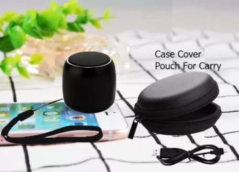Wanzhow Multimedia Small Pocket Size Mini Wireless Blue tooth Speaker 3 W Bluetooth Speaker  (Black, Stereo Channel)