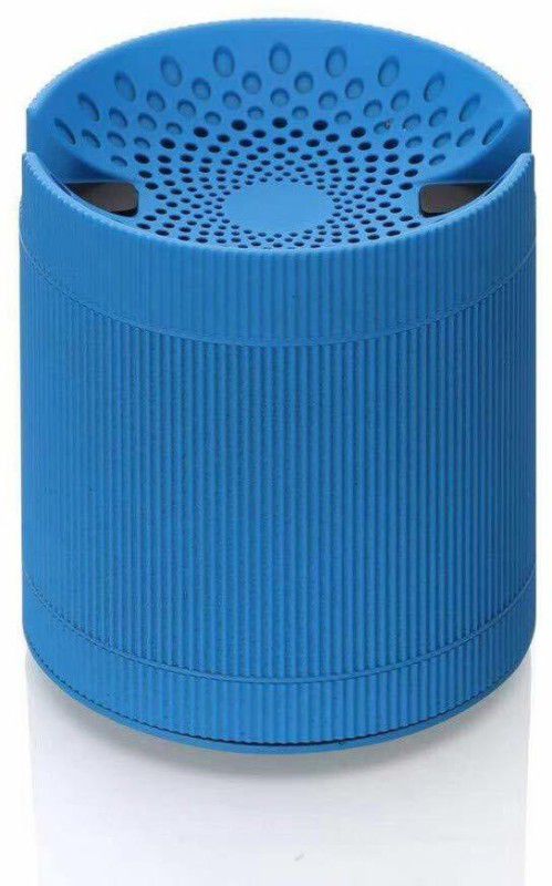 Pitambara Bluetooth Speaker XQ3 Compatible All Smartphones 3 W Bluetooth Speaker  (Blue, 2.1 Channel)
