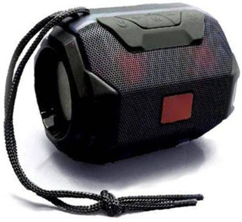 Chaebol Portable Speaker Supporting USB, SD Card, AUX, 10 W Bluetooth Speaker  (Black, 5 Way Speaker Channel)