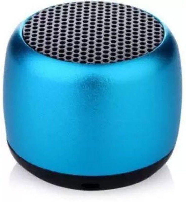 RECTITUDE Party Speaker Small Size Pocket Friendly 4D Sound Speaker 5 W Bluetooth Speaker  (Blue, Stereo Channel)